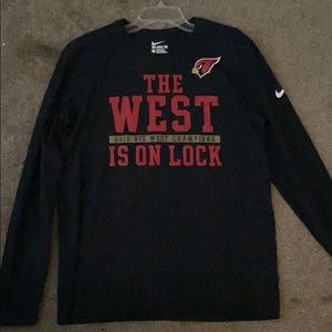 Nike Arizona cardinals playoff long sleeve